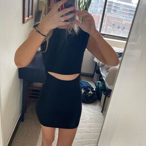 Aritzia Black Mini Dress